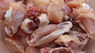 Plump and perfect: fresh broiler chicken meat ready for the pan