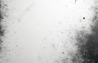 Abstract grunge texture with scratches, dust particles against white. Vintage effect, overlay for vintage image style. Dirty