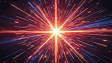 angstrom lifelike burst utter vibrant colors, luminous colors Generative AI