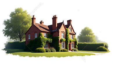Ivy-Covered Brick House
