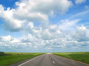 Sunny Florida Road