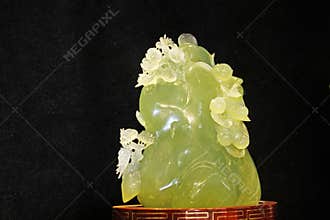 Jade carvings works