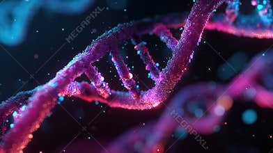 genetic science concept of microchimerism in human biology