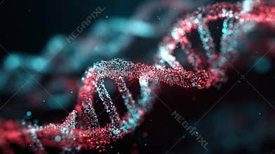 genetic science concept of microchimerism in human biology