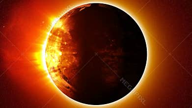 Earth Burning Loopable and Seamless