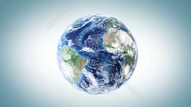 Water fills the Earth