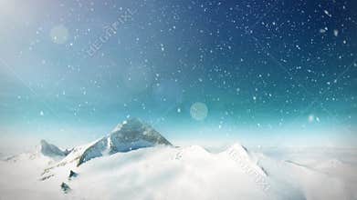 Snow mountain loop