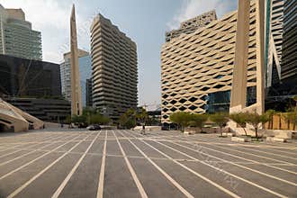 Modern Skyscrapers in KAFD, Riyadh.