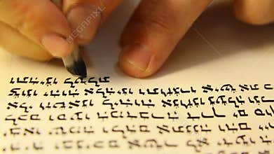 Special Writing A Torah-Book.