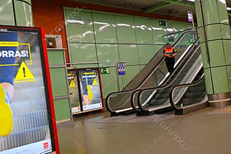 Madrid, Spain, Ciudad Universitaria Metro