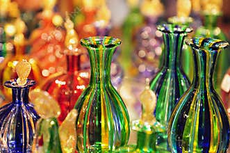 Glasswork on Murano Island, Italy