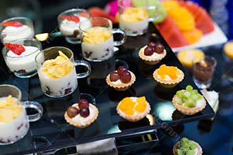 Catering food