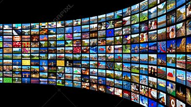 Streaming media concept