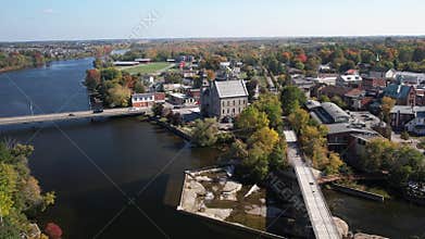 Colourful Autumn in Almonte Ontario Canada