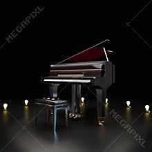 Elegant piano