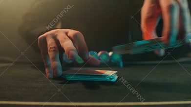 Casino poker play cards chips life Vegas winner chance club