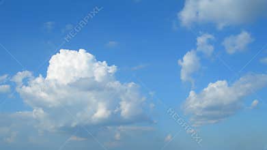 Sky reflection and droplets