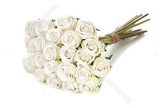 Bouquet of white roses
