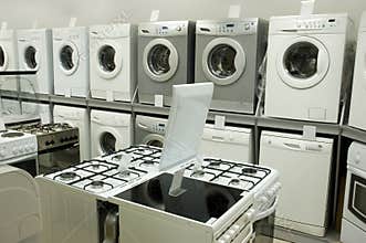 Domestic eqiupment in the stor