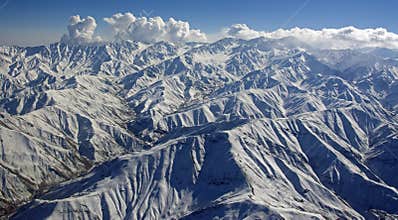 Rugged Afghanistan Mountain Range