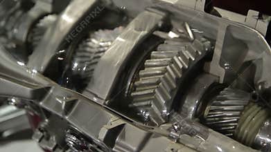 Car Manufacturing. Engine.