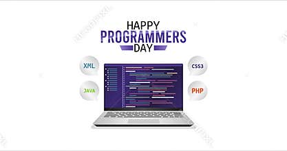 PROGRAMMERS DAY motion video, ideal for PROGRAMMERS DAY celebration
