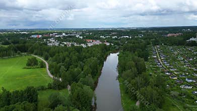 Lush Forests Embracing Tranquil Lakes & Rivers Serene Nature Wonderland in 4K