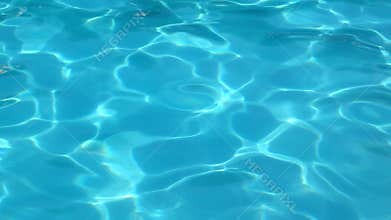 Swimming under pool water