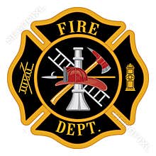 Fire Department Maltese Cross