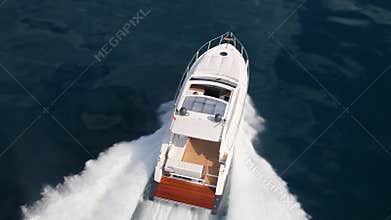 Motor yacht boat