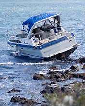 Boat crash