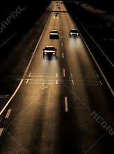 On the highway