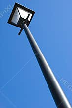 Lightpole on The blue Sky