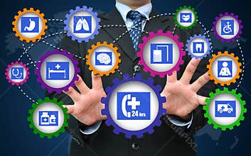 Healthcare and medical business concept