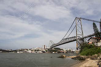 Hercílio Luz Bridge - Florianopolis - SC - Brazil