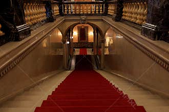 Hungarian State Opera (Magyar Allami Operahaz), a venue with ceiling frescoes