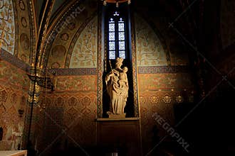 The Church of Our Lady of Buda Castle, a church named for King Matthias