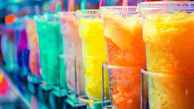 Brightly Colored Beverages