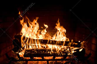 Cozy Fireplace