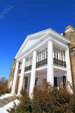 White Mansion Facade