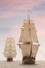 Tall Ships Front View