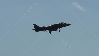 Jetfighter vertical landing
