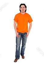 Young man standing