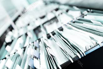 Piles of files