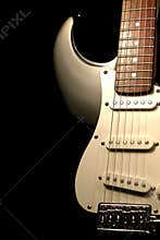 Fender stratocaster guitar.