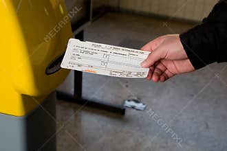 Train ticket