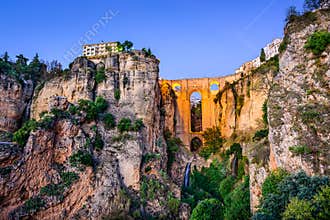 Puente Nuevo Bridge in Ronda, Spain