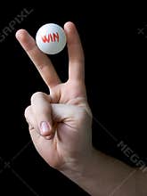 Win - lucky lottery winner