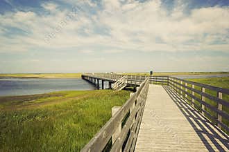 Boardwalk in Kouchibouguac National Park