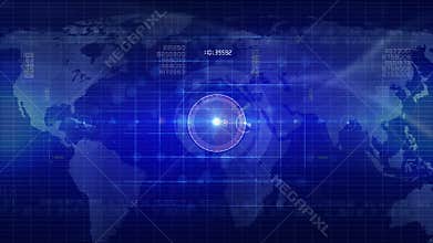 Abstract technology background LOOP